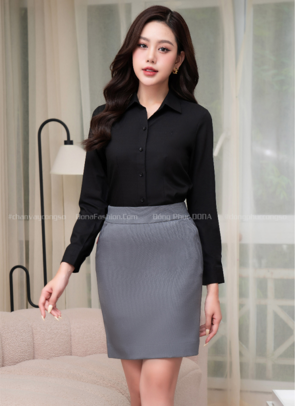 CHÂN VÁY BÚT CHÌ - H1